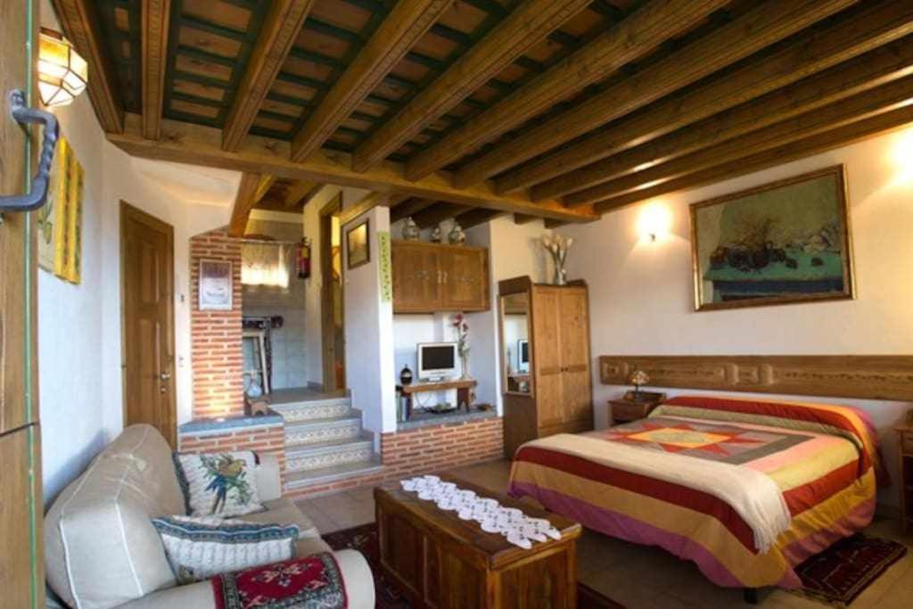 Apartamento Rural El Pastor Es Un Estudio Con Gran Cabezas Bajas Kültér fotó